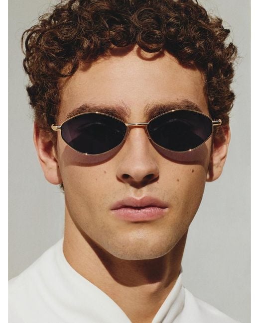 Jacquemus Blue The Sirocco Sunglasses