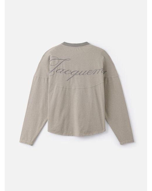 Jacquemus White The Atelier Long-Sleeve T-Shirt