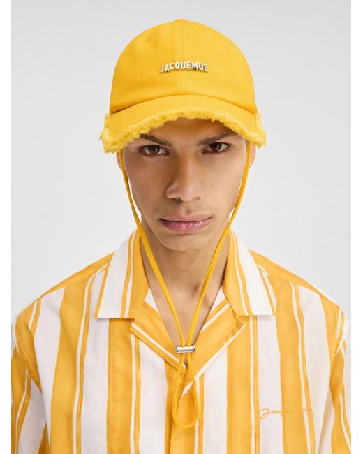 Jacquemus Yellow The Artichaut Cap