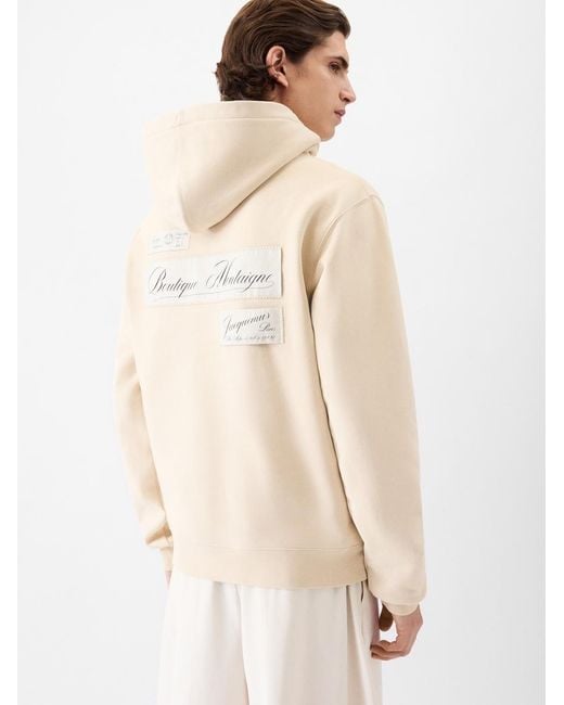 Jacquemus Natural The Montaigne Hoodie