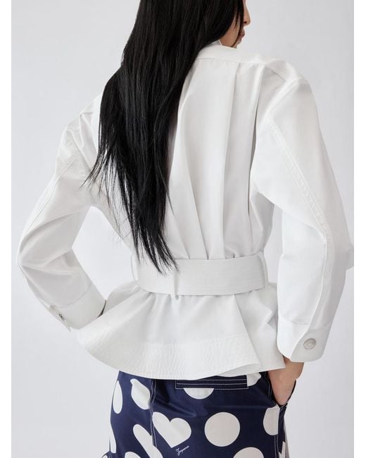 Jacquemus White The Cabana Jacket