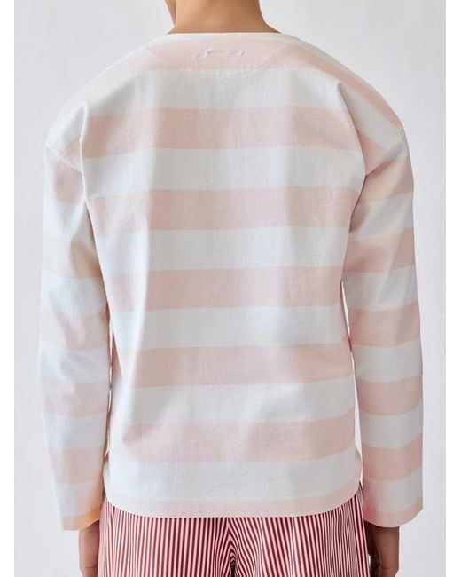 Jacquemus White The Marinière Long-Sleeve T-Shirt