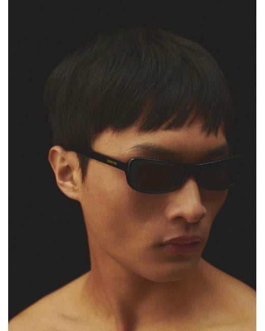 Jacquemus Black The Capri Sunglasses