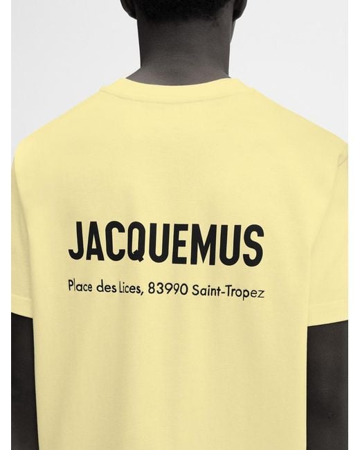 Jacquemus Multicolor The Saint Tropez Place Des Lices Address T-Shirt