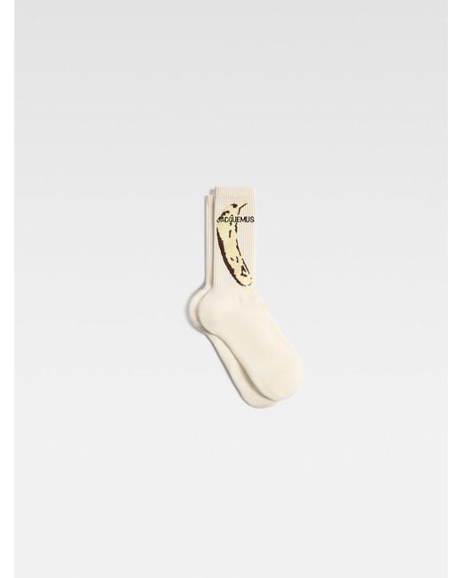 Jacquemus White The Socks