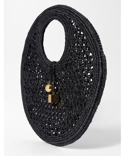Jacquemus Blue The Spiaggia Small Round Bag