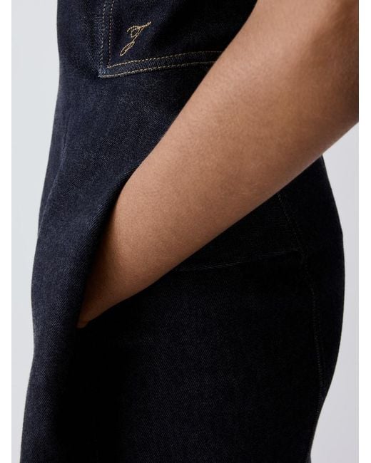 Jacquemus Black Das De-Nîmes Cubisto Kleid
