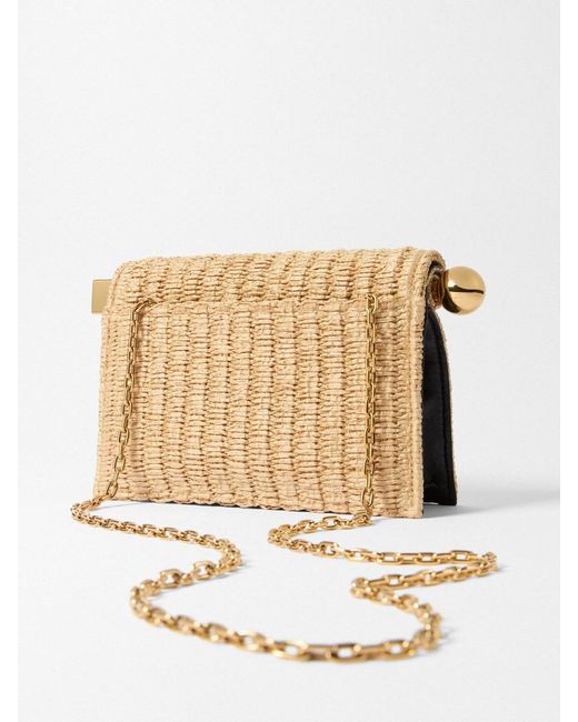 Jacquemus White The Small Rond Carré Clutch