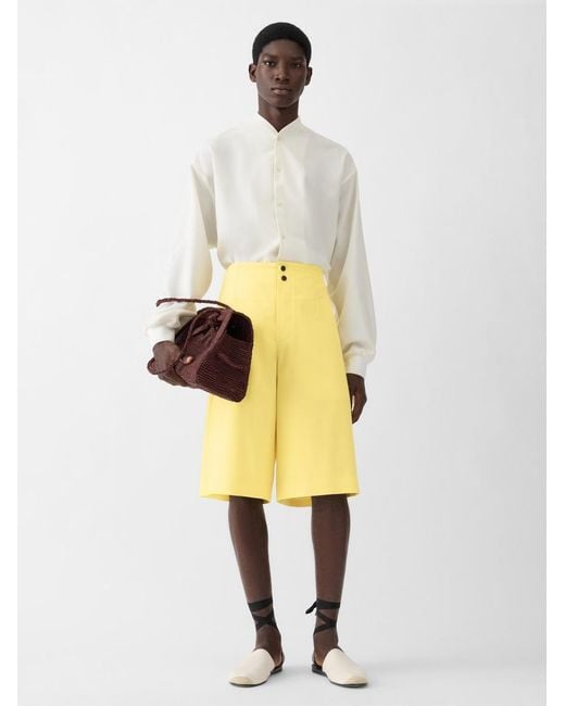 Jacquemus Metallic The Moisson Shorts