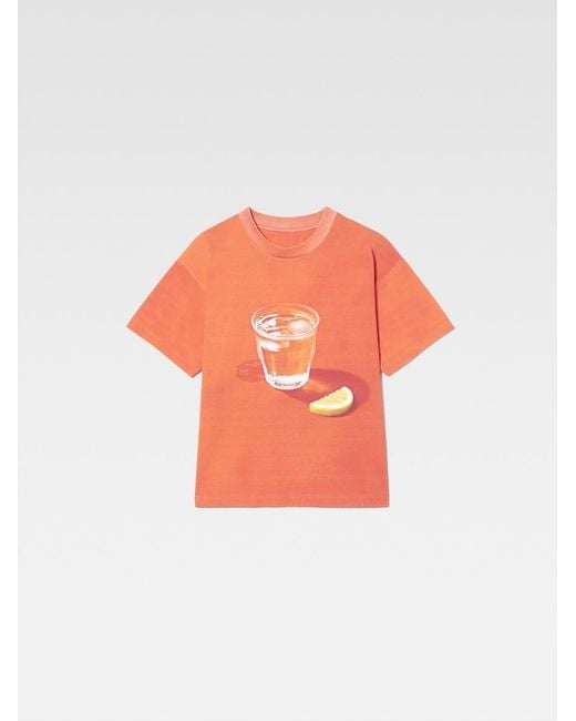 Jacquemus Orange Le T-Shirt