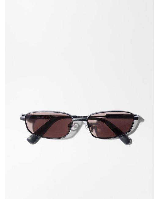 Jacquemus Black The Sera Sunglasses
