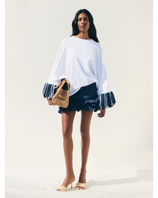 Jacquemus Blue The Playa Mini Skirt