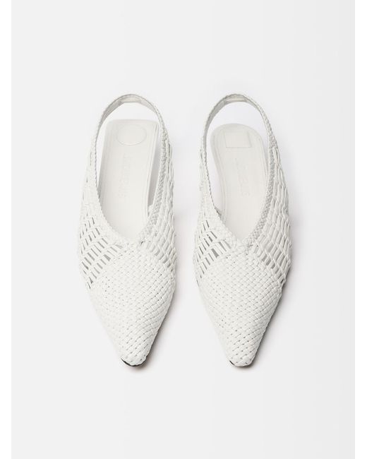 Jacquemus White The Low Cubisto Banane