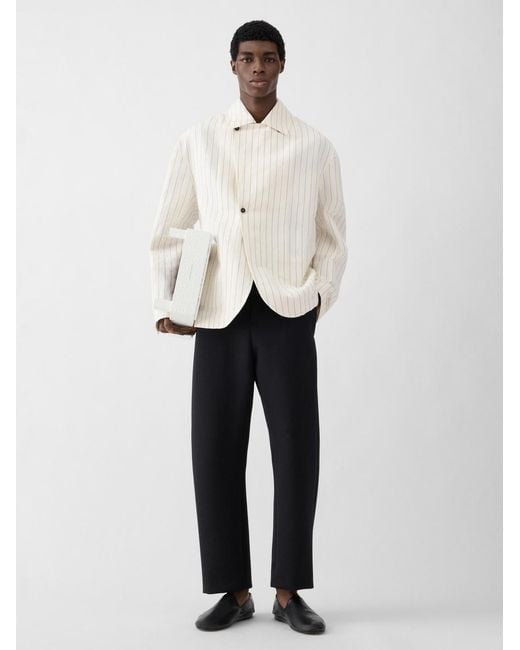 Jacquemus White The Dimanche Jacket for men