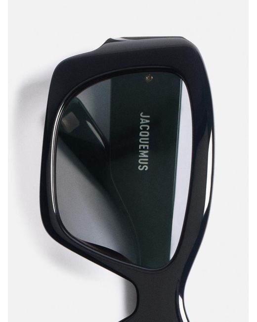 Jacquemus Black The Croisière Sunglasses