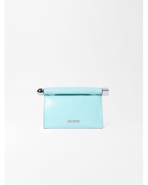 Jacquemus Blue The Rond Carré Bag