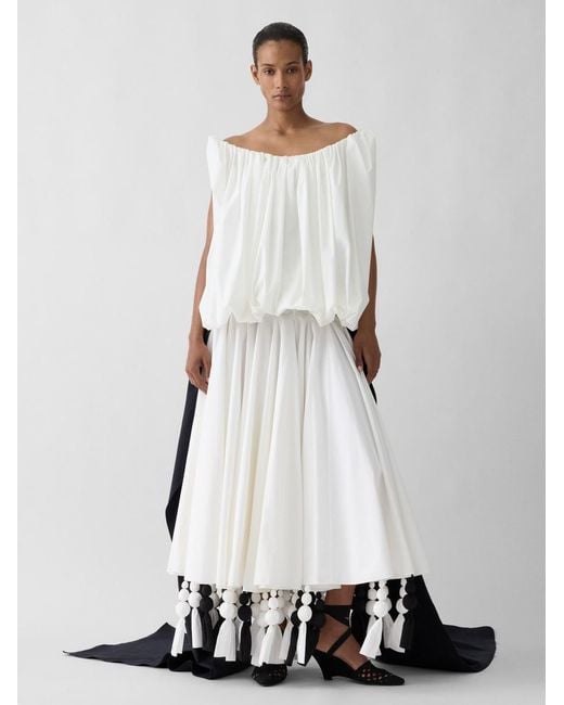 Jacquemus White The Lavande Top