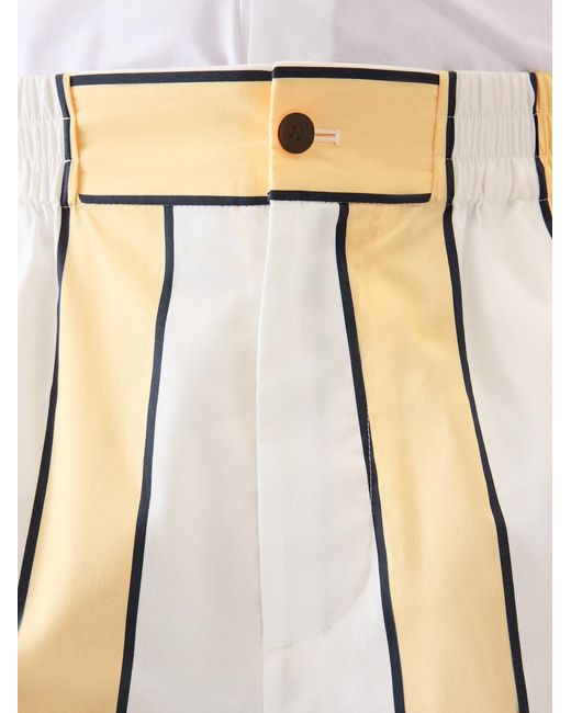 Jacquemus White The Aloe Shorts