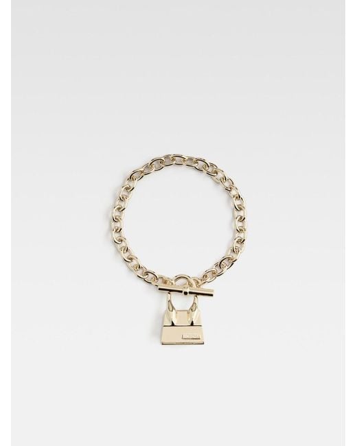 Jacquemus White The Chiquito Toggle Charm Bracelet