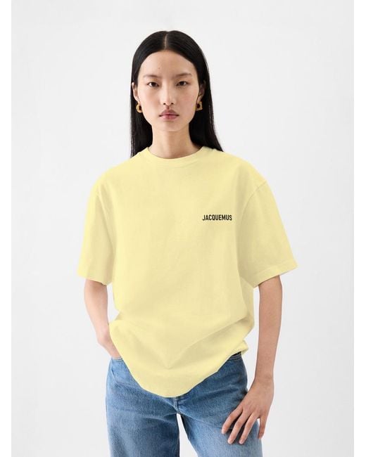 Jacquemus Yellow The Ibiza Address T-Shirt