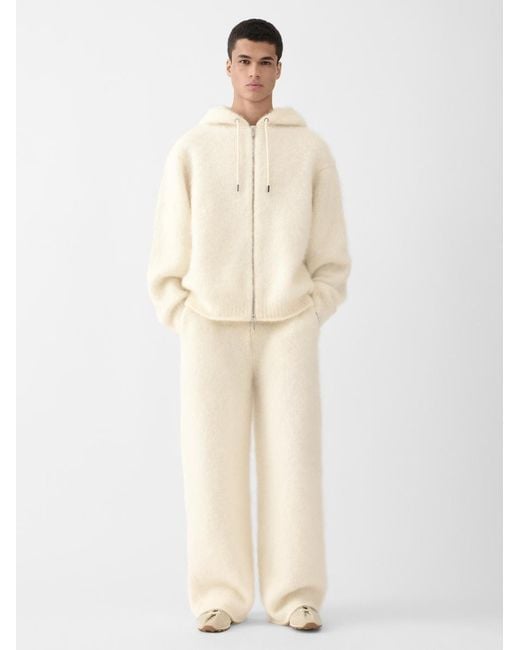 Jacquemus Natural The Nuvola Zipped Cardigan