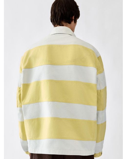 Jacquemus Metallic The De-Nîmes Bombero Jacket