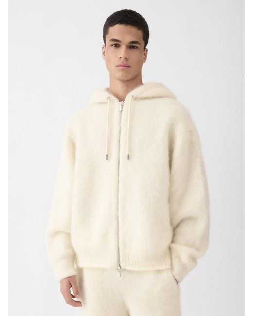 Jacquemus Natural The Nuvola Zipped Cardigan