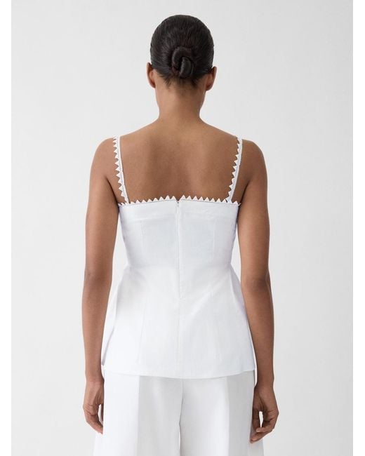 Jacquemus White The Traversin Top