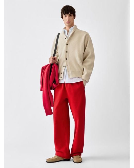 Jacquemus Red The Rond Carré Sweatpants