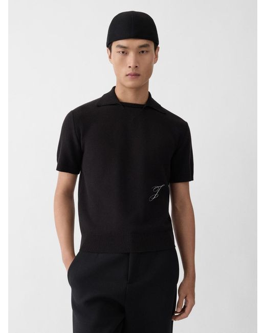 Jacquemus Black The J Knit Polo