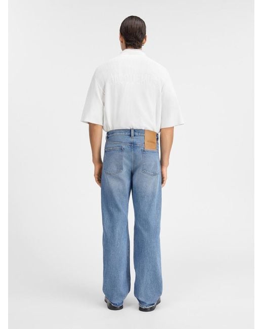 Jacquemus Blue The Straight De-Nîmes Denim Pants