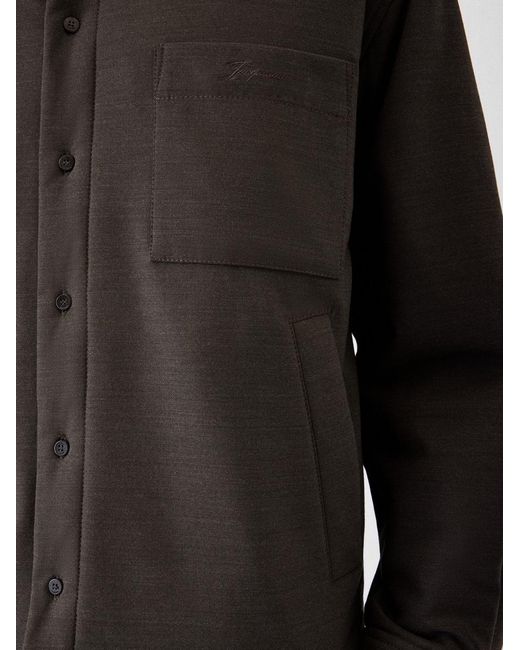 Jacquemus Black The Boulanger Shirt for men