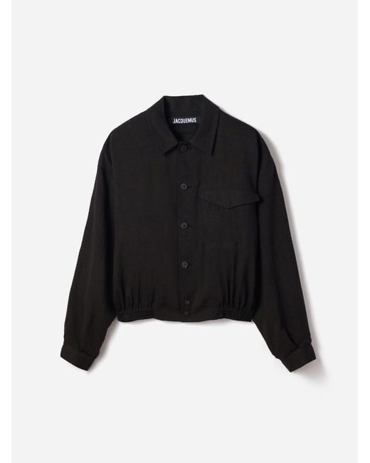 Jacquemus Black Die Cubano Jacke