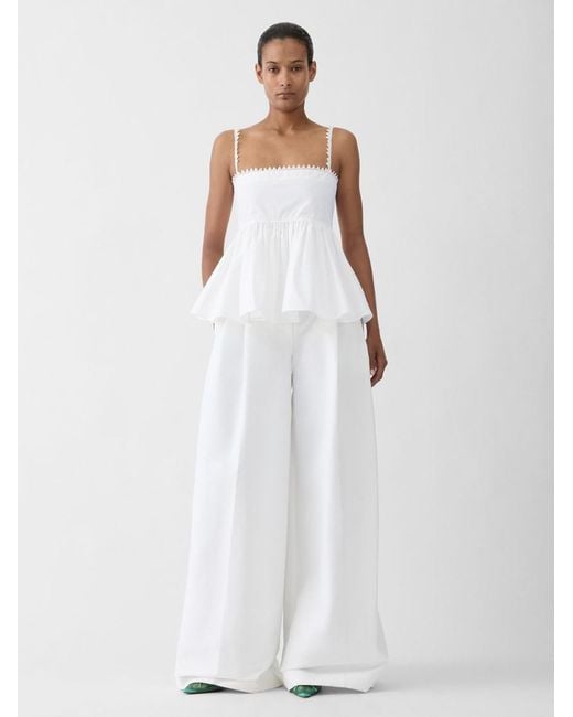 Jacquemus White The Traversin Top