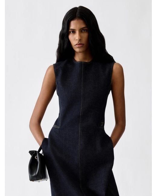 Jacquemus Black Das De-Nîmes Cubisto Kleid