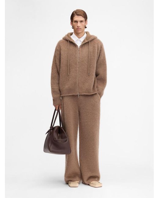 Jacquemus Brown The Nuvola Zipped Cardigan