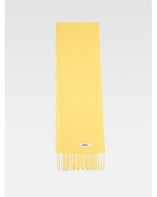 Sciarpa L'Écharpe Carro di Jacquemus in Yellow
