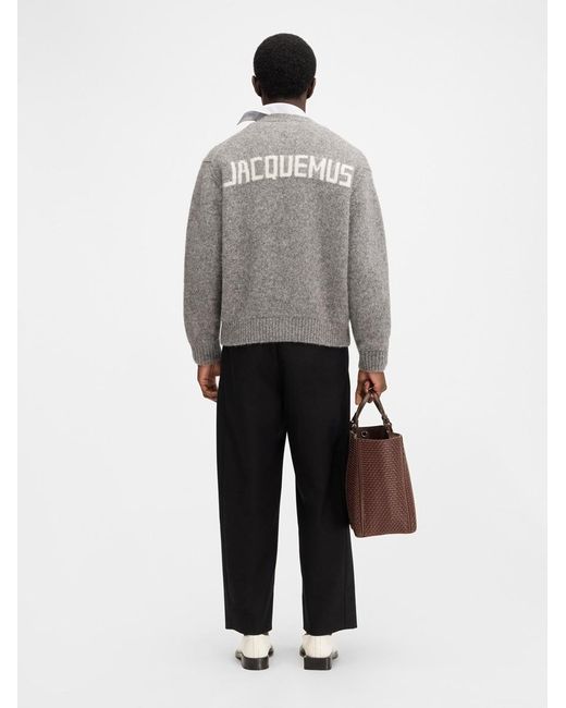 Jacquemus Gray The Cardigan