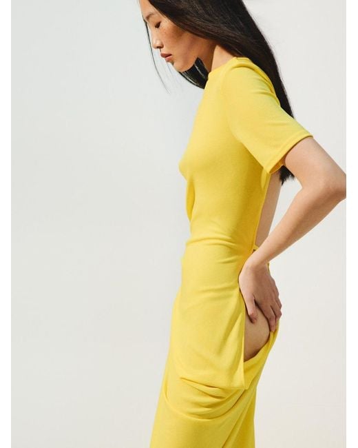 Jacquemus Yellow The Sole Dress