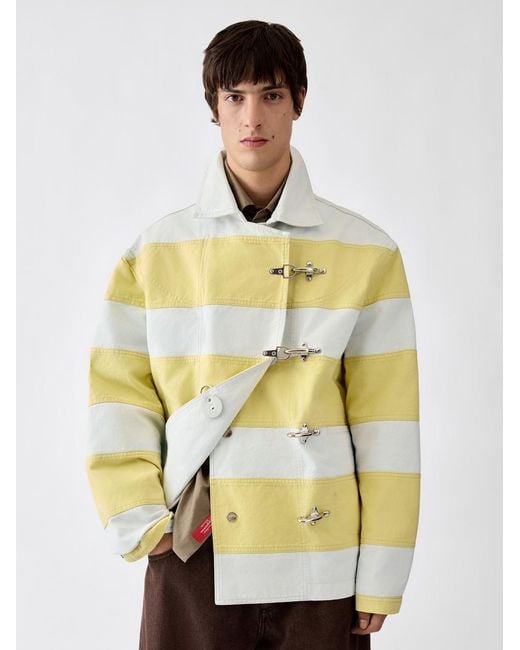 Jacquemus Metallic The De-Nîmes Bombero Jacket