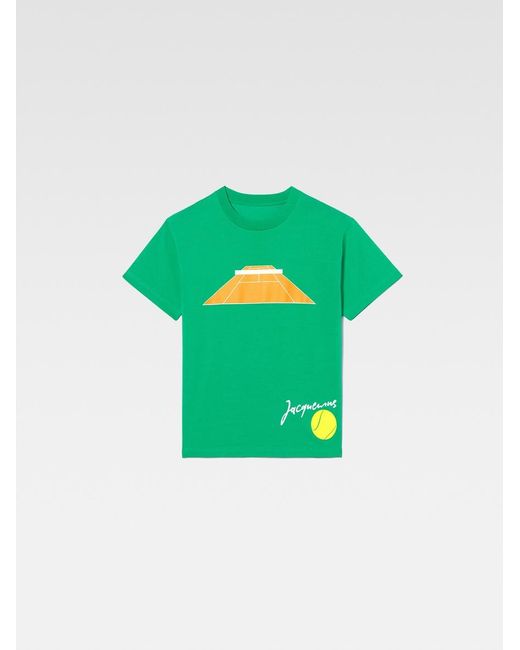 Jacquemus Green Le T-Shirt Tennis