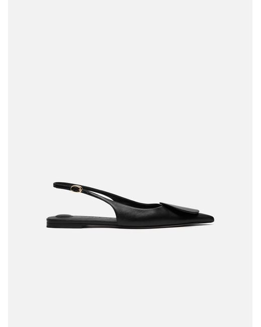 Jacquemus White The Flat Duelo Slingbacks