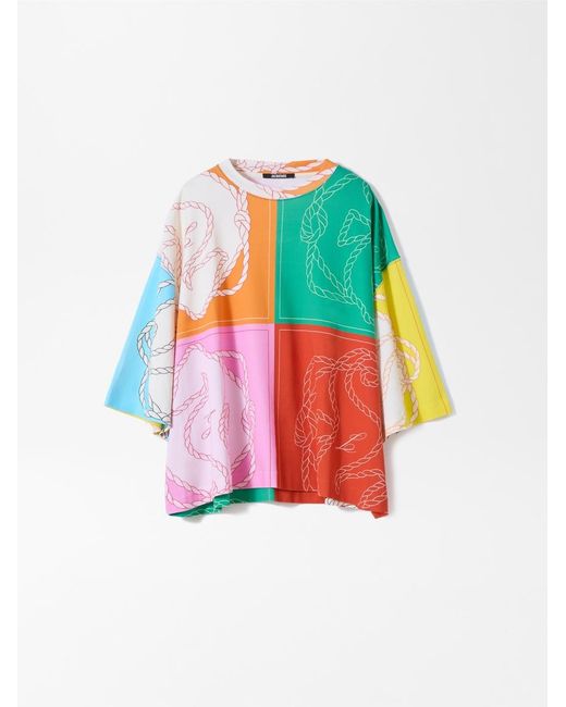 Jacquemus Multicolor The Hippocampe T-Shirt