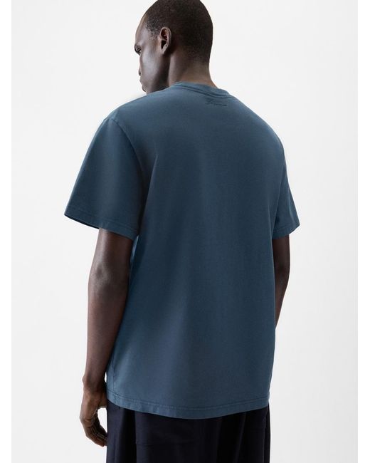 Jacquemus Blue The J Short-Sleeve T-Shirt for men
