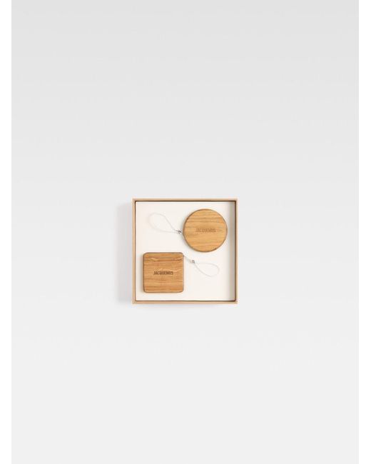 Les Yoyos Rond Carré Jacquemus en coloris White