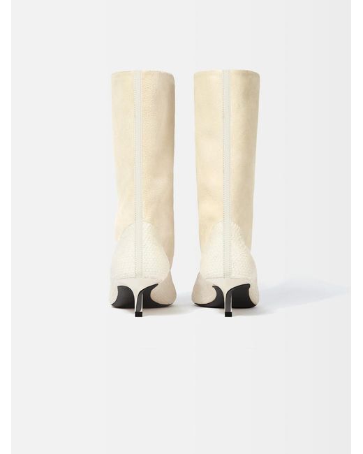Jacquemus White The Tourni Boots