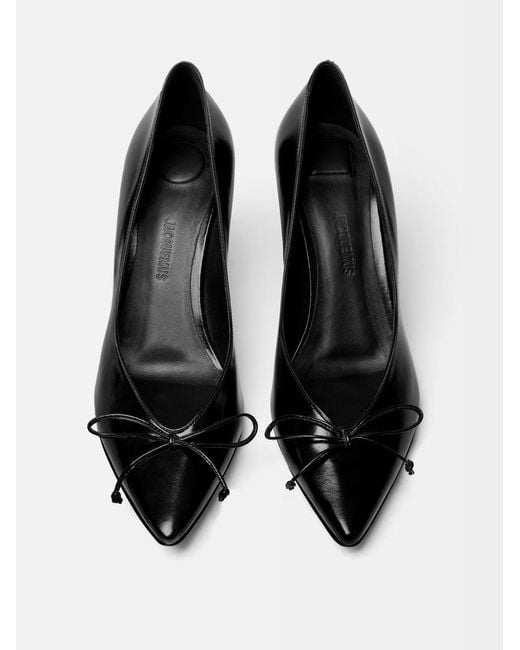 Jacquemus Black The Tourni Heels