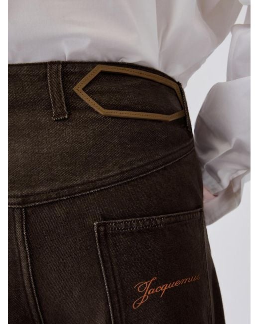 Jacquemus White Die De-Nîmes Tempo Jeans for men