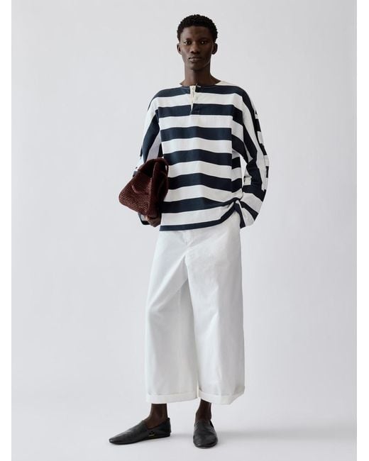 Jacquemus White The Marinière Long-Sleeve T-Shirt
