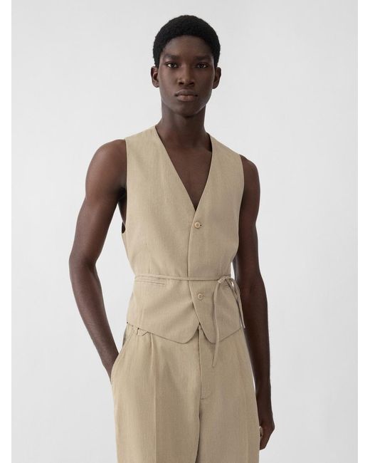Jacquemus Natural The Paysan Gilet for men